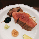 鳥田中 - 京都七谷鴨ロース・ハツのロースト