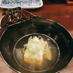鳥田中 - 島原養殖スッポン玉子豆腐のお椀