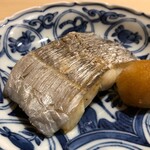 鮨 あらい - 太刀魚塩焼き