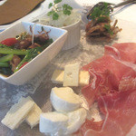 トラットリア ディペッシェ パッパーレ イタリア - 前菜盛り合わせ