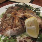 トラットリア ディペッシェ パッパーレ イタリア - 鯛カマ