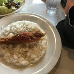 カリー食堂 キュリ - 海老フライカリーランチセット