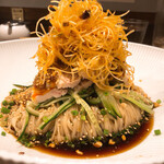 創作麺工房 鳴龍 - 香辣冷やし中華　900円