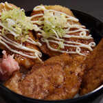 Kaisen Tokidoki Buta - 福井県のソウルフード、ソースカツとちょっと甘めのたれマヨかつ丼（梅）