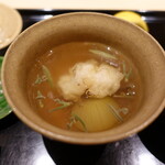 にい留 - 鱧の天ぷらを投入しても美味しい