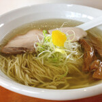 鶏中華そば だまや - 本日2杯目　塩ラーメン