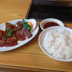 金龍園 - 焼肉ランチ（牛肉）８００円