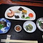 農家レストラン 愚為庵 - 春の膳 前菜 2012-5-30
