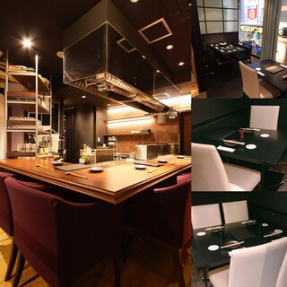 半個室も完備の店内