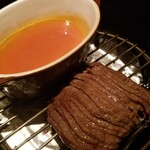 nakameguro 燻製 apartment - 黒毛和牛モモ肉の瞬間燻製