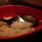 nakameguro 燻製 apartment - 燻製ミートソースパスタのチーズ