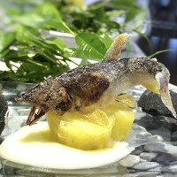 日本料理 TOBIUME - ＊塩焼きという運命に。 塩加減もよくシェフの焼きがお上手ですので、すべて美味しく頂きました。ゴメンネ。