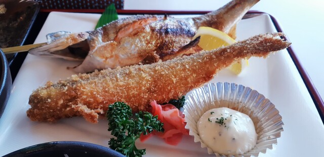 旬のチップは脂のり抜群by 支笏湖観光センター ポロピナイ食堂 By よっち 北海道 支笏湖観光センター 千歳市その他 その他 食べログ