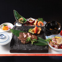 黒毛和牛ビフテキ膳