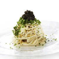 キャビアとトンブリの冷やしそうめん（奈良三輪産三年熟成物）