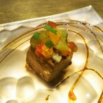 シャテーニュ - フォアグラのプリンアラモード