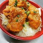 からあげ専門店チキチキ - 夏限定うまから丼は食欲げわいてきます。夏バテ予防にスタミナ丼