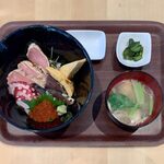 Izuno Ryoushi Baru Otameshiya - 海鮮丼 ¥850