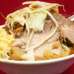 ラーメン二郎 - ラーメン小＋ニンニク多め