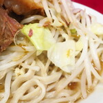 ラーメン二郎 - ヤサイ（そのまま）