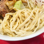 ラーメン二郎 - 麺