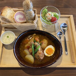 天満屋サンド - バリ旨‼️  カレー風味のスープランチ(〃ω〃)