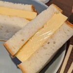 バル墨繪 - [料理] だし巻きたまごサンド アップ♪ｗ ①