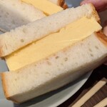 バル墨繪 - [料理] だし巻きたまごサンド アップ♪ｗ ②