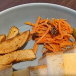 バル墨繪 - [料理] 付け合わせ ３種 アップ♪ｗ