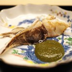 道人 - 天然のとり貝の炙り。