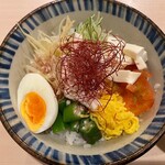 やきとり お㐂樂 - 冷し鶏飯1,200円