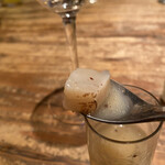 ホタテとキウイ酢と言う発想は無かったなぁ