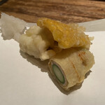 味とく家 - 天ぷら盛り合わせ〜