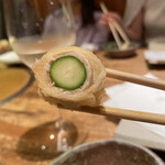 味とく家 - アスパラのベーコン巻き、そりゃ〜美味いに決まってますよね(*≧∀≦*)