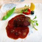 フレンチレストランReve - 牛フィレ肉のソテー
ソースシャスールで