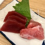 晩杯屋 溝の口店 - ミナミマグロ刺：310円