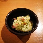 En - お通し　温かいチーズポテトサラダ