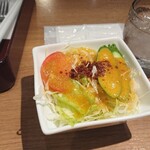 蜜家珈琲店 - ランチセットのサラダ。