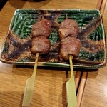 炭火焼 とりぞう - ハツ  (塩)