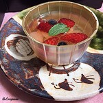 らん亭～ 美日庵 - フルーツゼリー寄せ