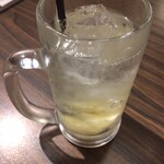 がってん食堂大島屋 - ガリ酎ハイ