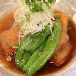 季節料理 よし野 - 太刀魚の揚げ出し