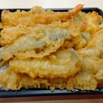 Ginza Hage Ten - 天ぷら弁当(季節天丼) 900円 ♪