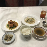揚州名菜 秦淮春 - 翡翠ランチ（税込み１８７０円）