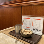 サルビア珈琲 - 卓上