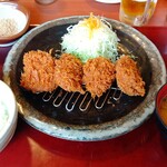 さくさくとんかつ かつ蔵 - ひれかつ定食（中）