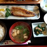 白州 - 塩さば定食