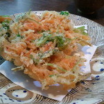 蕎麦と料理　ら - かき揚げ