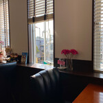 名次珈琲店 - 換気はバッチリd(^_^o)♡気持ち良い春の風が入って来ていました。
