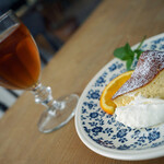 カフェ マチルダ - バスク風チーズケーキ 